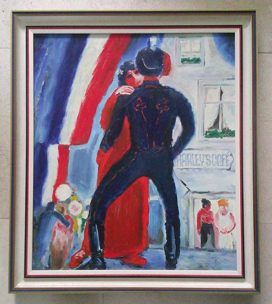 Uitgaansleven met tricolore - naar KEES VAN DONGEN, Ophalen of Verzenden
