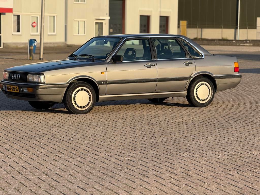 Audi 90 - 1.6 Turbo diesel - 1986 - B2, Autos, Argent ou Gris, 4 portes, Boîte manuelle, Vitres électriques