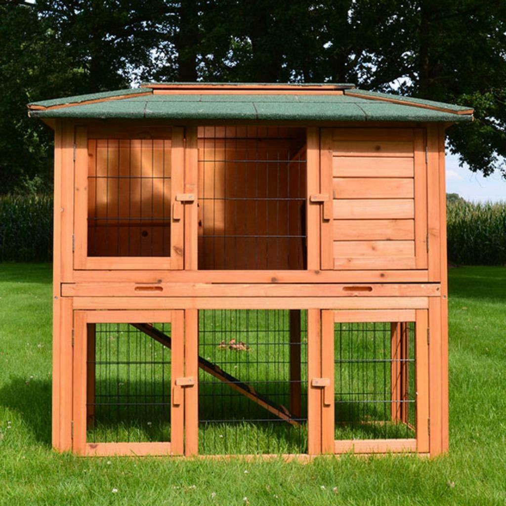 Clapier XXL enclos lapin parc lapin clapier rongeur maille, Envoi, Neuf, Cage, Lapin