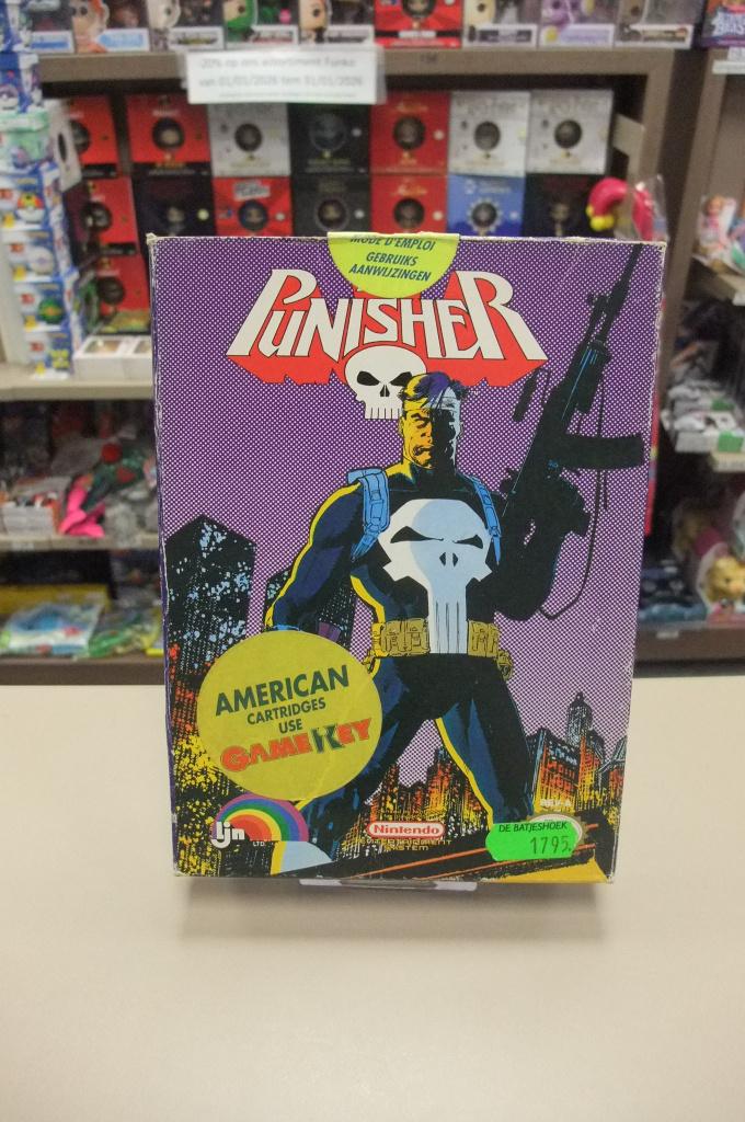 The punisher (cib) usa nes, Games en Spelcomputers, Gebruikt, Shooter, 1 speler, Ophalen of Verzenden