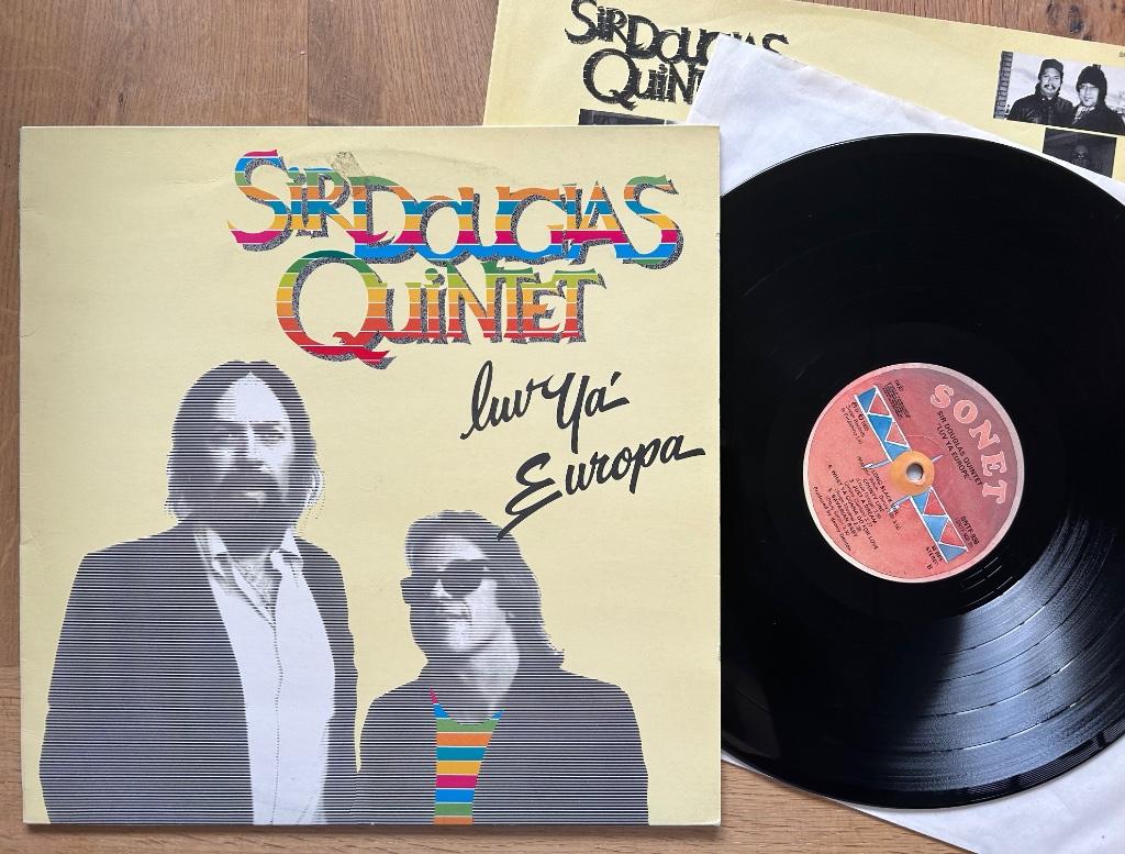 SIR DOUGLAS QUINTET - Luv ya' Europa ( LP ), Cd's en Dvd's, Ophalen of Verzenden, Zo goed als nieuw, 12 inch, Poprock