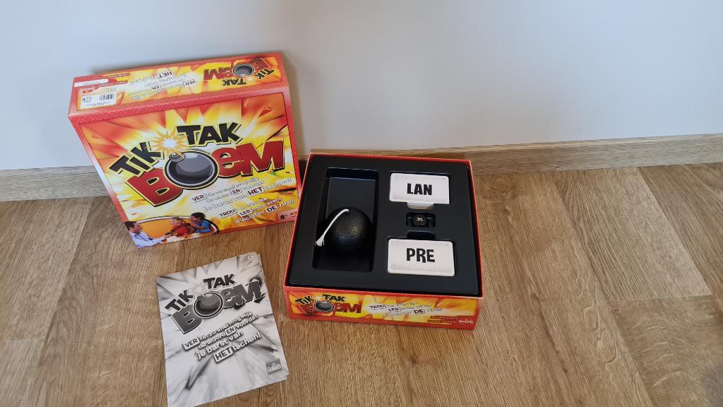 Tik Tak Boem, Vijf spelers of meer, Ophalen, Zo goed als nieuw, Goliath