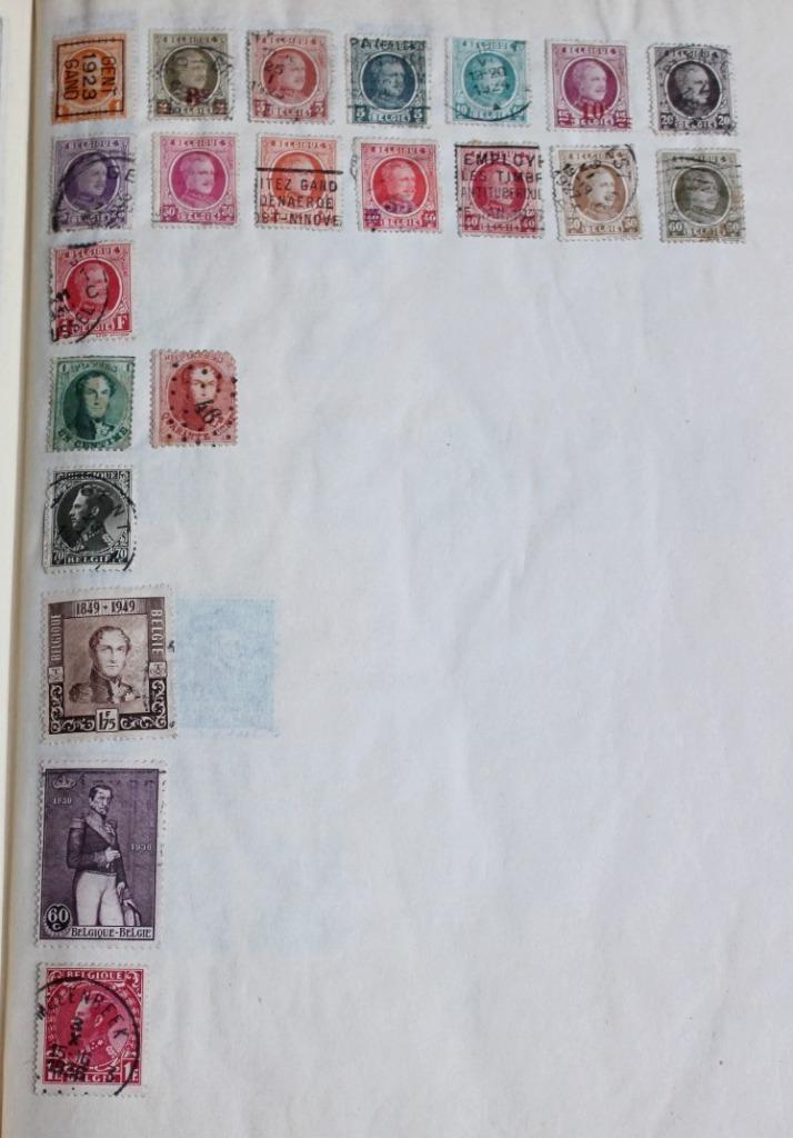 timbres-poste oblitérés de Belgique, Enlèvement ou Envoi, Affranchi, Timbre-poste, Maison royale