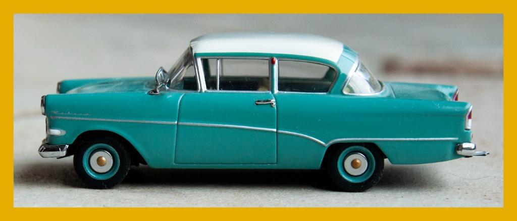 Opel Rekord P1 - 1:43 - Minichamps - in Origineel Doosje !!!, Verzenden, Zo goed als nieuw, Auto, MiniChamps