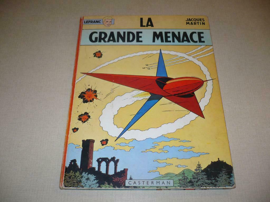 Lefranc n 1:La grande menace-1966-casterman, Une BD, Enlèvement ou Envoi, Utilisé