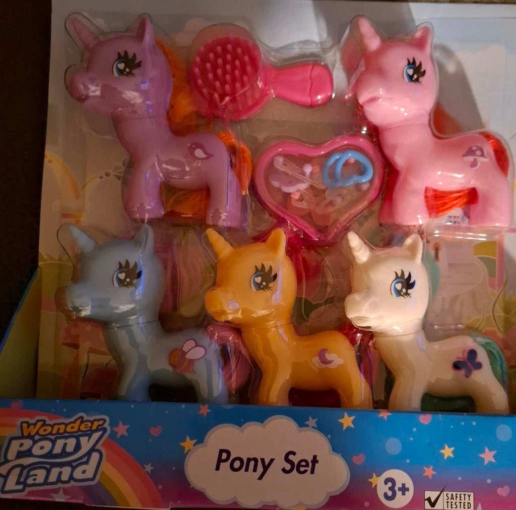 Set van 6 baby eenhoornpony's, Ophalen
