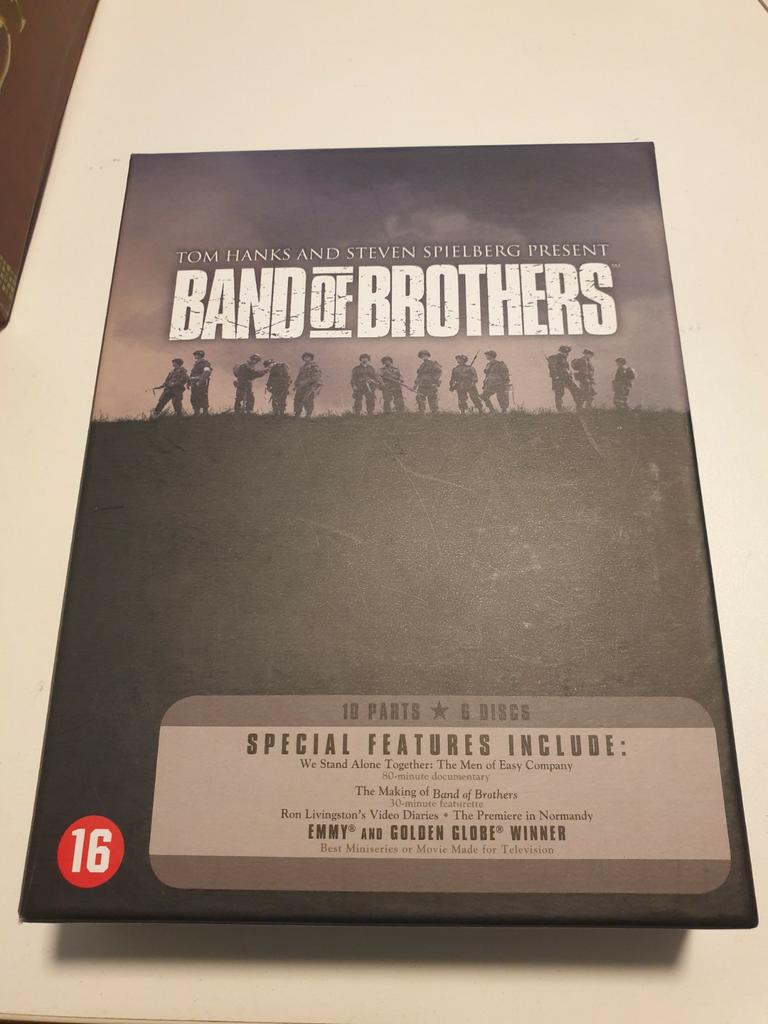 Band Of Brothers - Complete Serie Acteurs: Damian Lewis HBO, Cd's en Dvd's, Dvd's | Tv en Series, Ophalen of Verzenden, Zo goed als nieuw