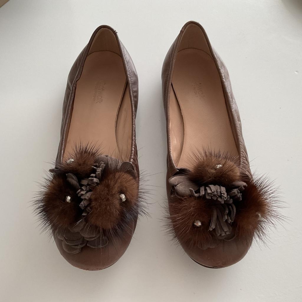 Schoenen CATWALK maat 38/1/2, Kleding | Dames, Schoenen, Ophalen, Bruin, Ballerina's, Zo goed als nieuw