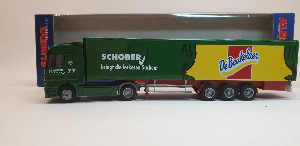 ALBEDO vrachtwagen  Benz   De Beukelaar 1/87, Enlèvement ou Envoi, Comme neuf, Bus ou Camion, Autres marques