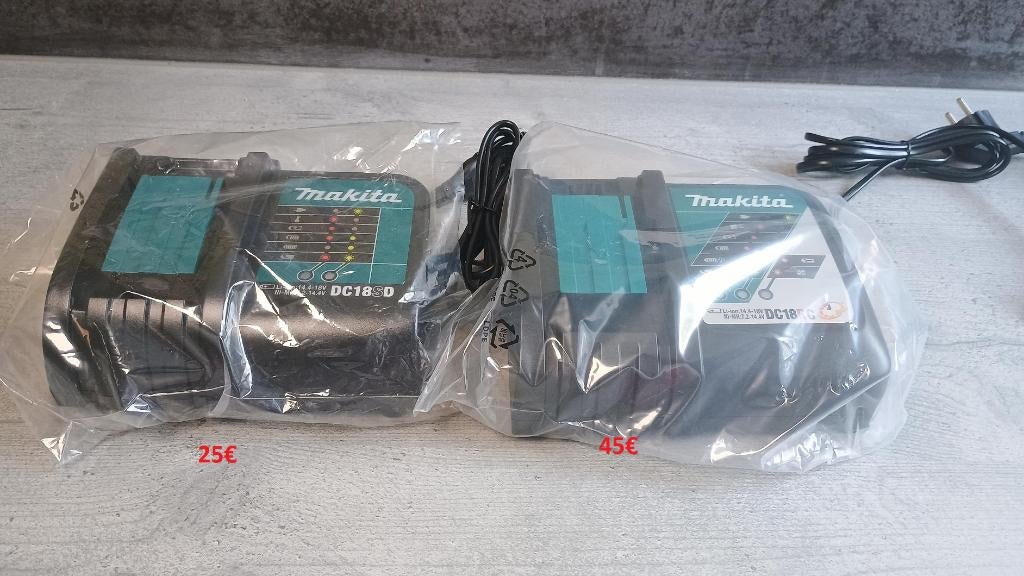 MAKITA chergeur simple  lent et rapide apd25€, Bricolage & Construction, Outillage | Pièces de machine & Accessoires, Neuf, Enlèvement ou Envoi