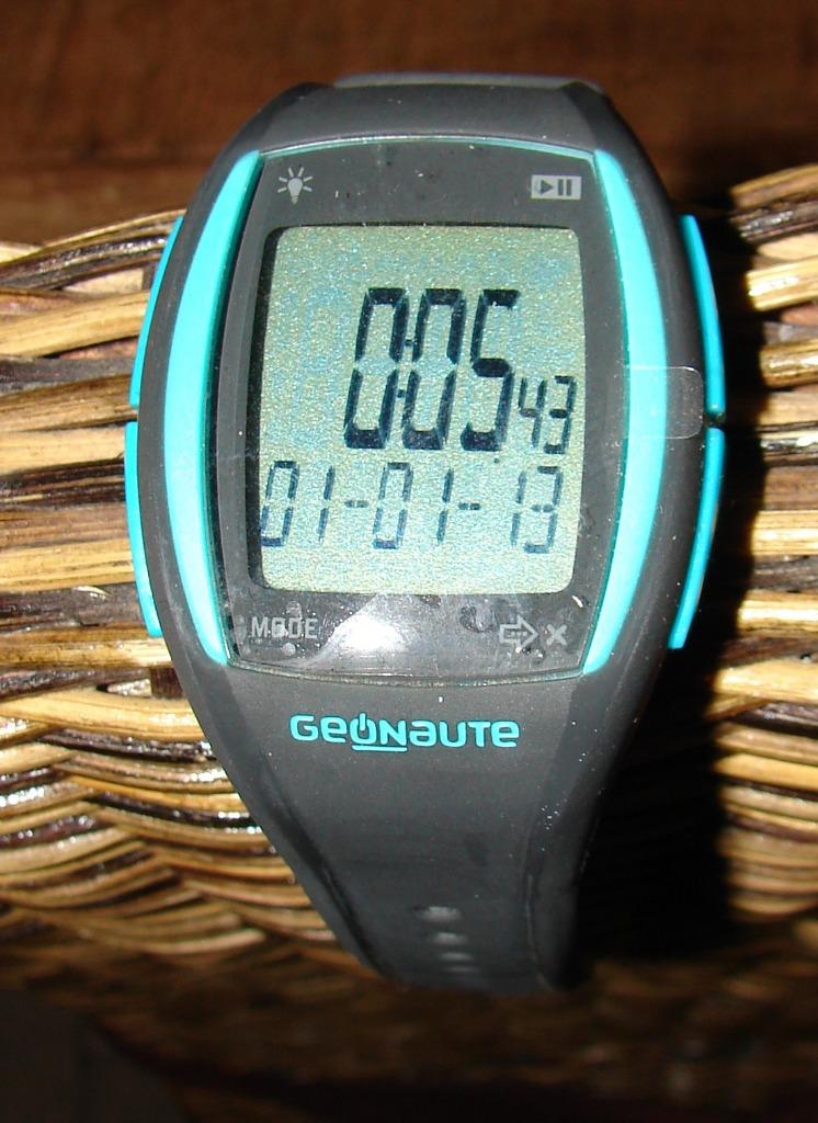 Montre Géonaute on rhythm 310 access., Étanche, Gris, Enlèvement ou Envoi, Comme neuf