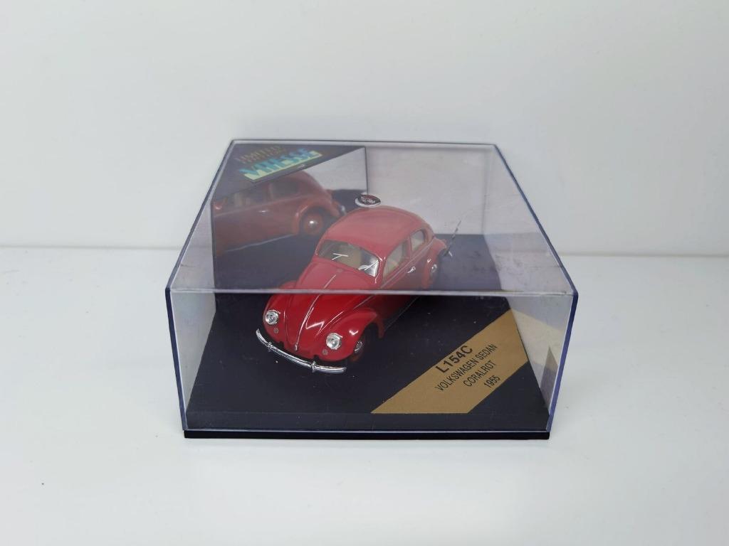 1:43 Vitesse L154C Volkswagen Sedan Kever 1955 coralrot, Enlèvement ou Envoi, Comme neuf, Voiture