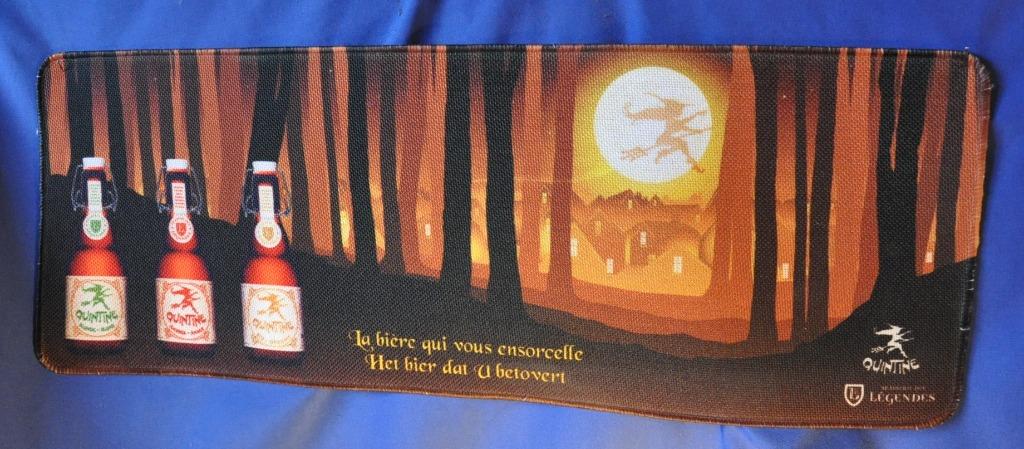 tapis de comptoir de brasserie pub quintine, Collections, Enlèvement ou Envoi, Comme neuf, Autres types, Autres marques