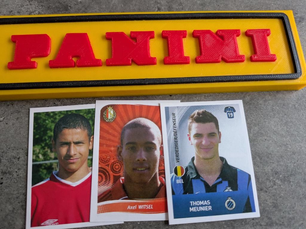 PANINI FOOTBALL 2018/19 3 ICÔNES STANDARD/CL BRUGGE, Enlèvement ou Envoi, Neuf