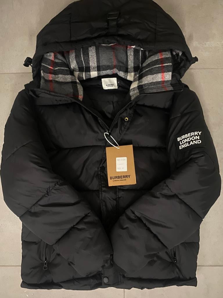 Burberry jas heren, Ophalen of Verzenden, Nieuw, Maat 48/50 (M), Zwart