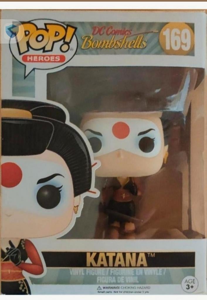 Figurine Pop Heroes KATANA N169, Collections, Enlèvement ou Envoi, Neuf