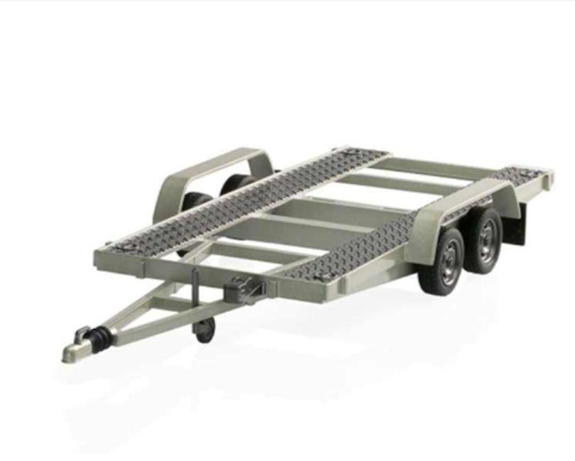 Ottomobile OT225E - aanhangwagen blauwe spatborden - 1:18, Ophalen of Verzenden, Nieuw, Overige typen, OttOMobile