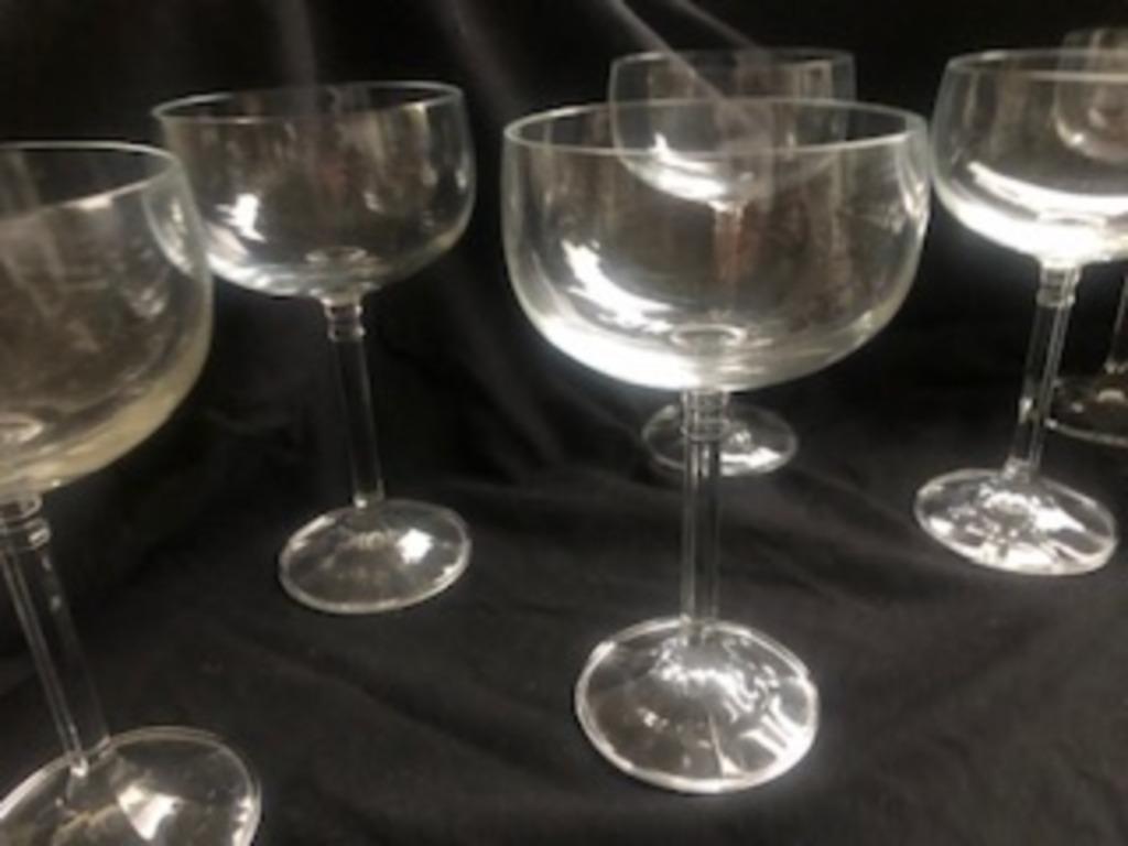 6 coupen boheems kristal, Ophalen