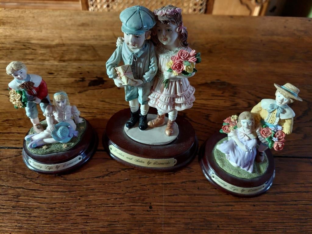 Set van 3 foreign Leonardo beeldjes, Ophalen of Verzenden, Nieuw