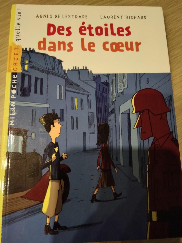 Des étoiles dans le cœur Agnès de Lestrade, Ophalen, Zo goed als nieuw