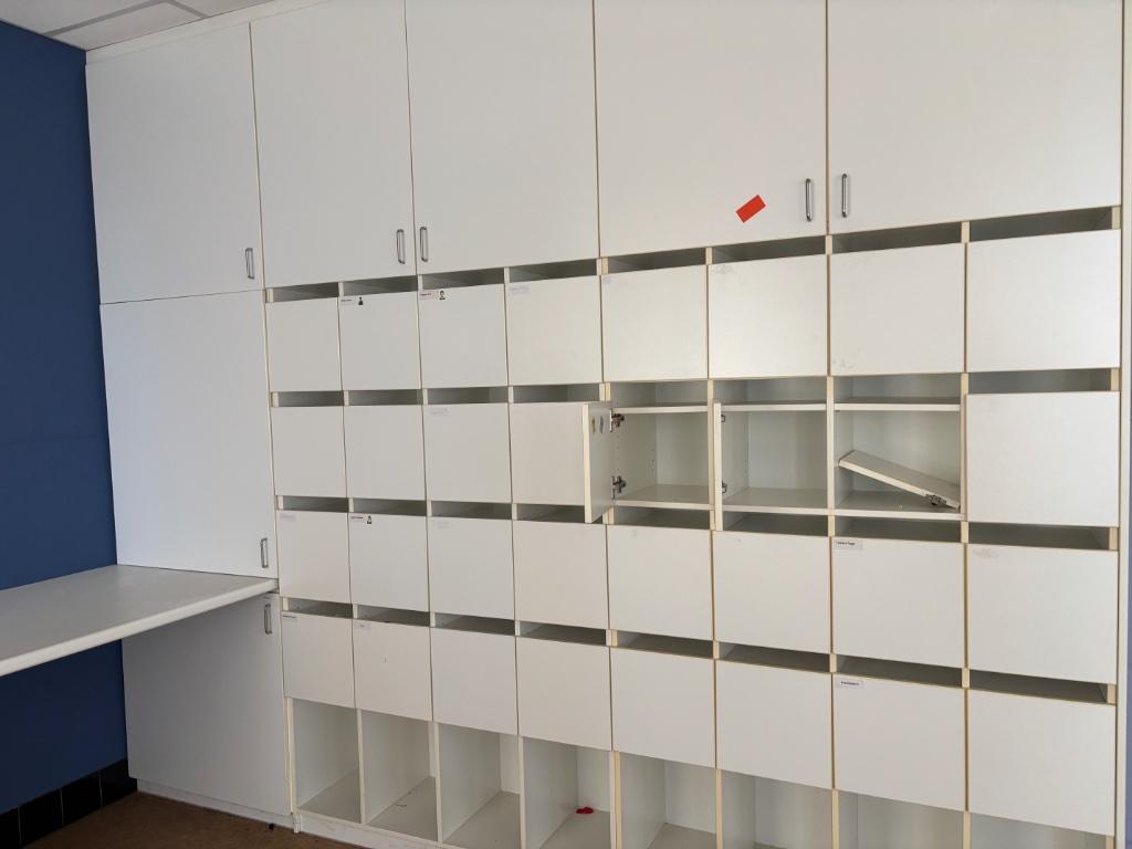 Kast - berging - in kelder of...., Huis en Inrichting, Kasten | Overige, Ophalen, Gebruikt