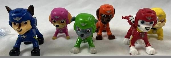 Paw Patrol Figuren Set van 6 Stuks Chase Skye Air Rescue, Verzenden, Zo goed als nieuw