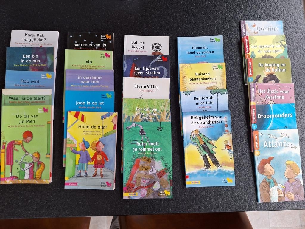 Korte leesverhalen leeskriebel en leesleeuw, Ophalen, Gelezen, Fictie algemeen