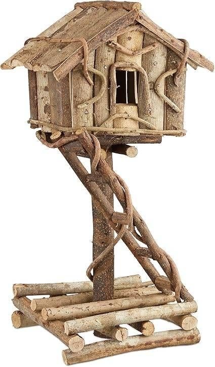 Nichoir à oiseaux en bois | LIVRAISON GRATUITE, Neuf, -, -, RELAXDAYS
