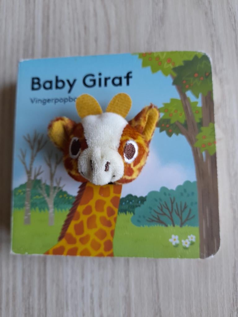 Boekje met vingerpopje Giraf, Boeken, Ophalen
