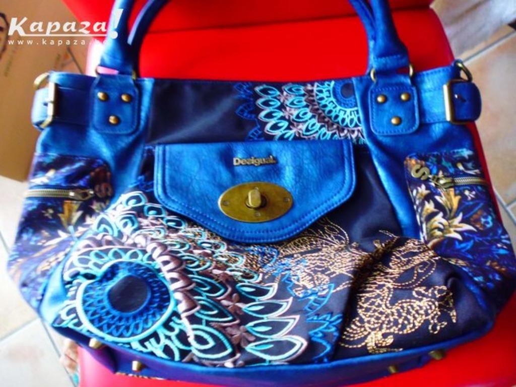 NIEUWE desiqual handtassen blauw en paars, Ophalen of Verzenden, Nieuw, Paars
