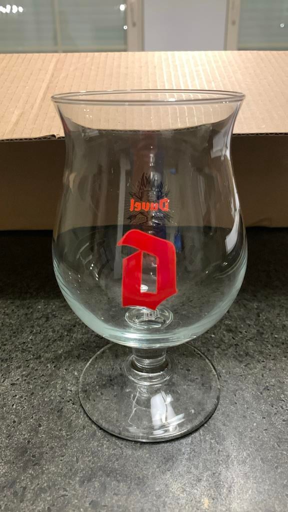 Duvel glas Rode D, Enlèvement ou Envoi, Comme neuf