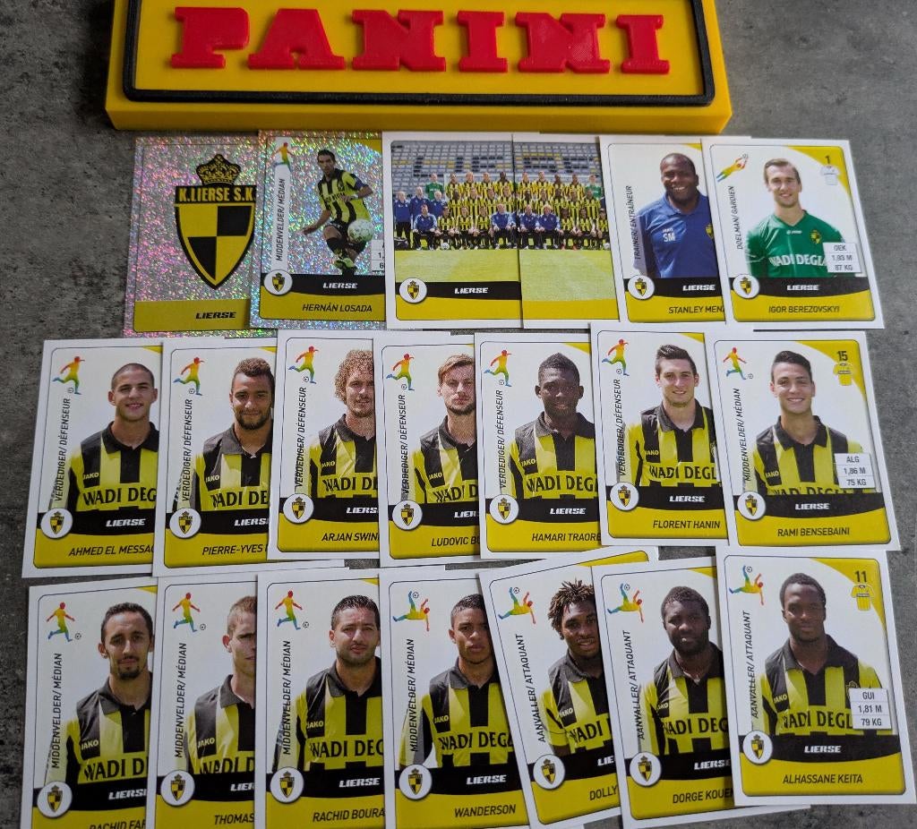 Panini FOOTBALL 2015 20 STICKERS  LIERSE VOETBAL, Ophalen of Verzenden, Nieuw