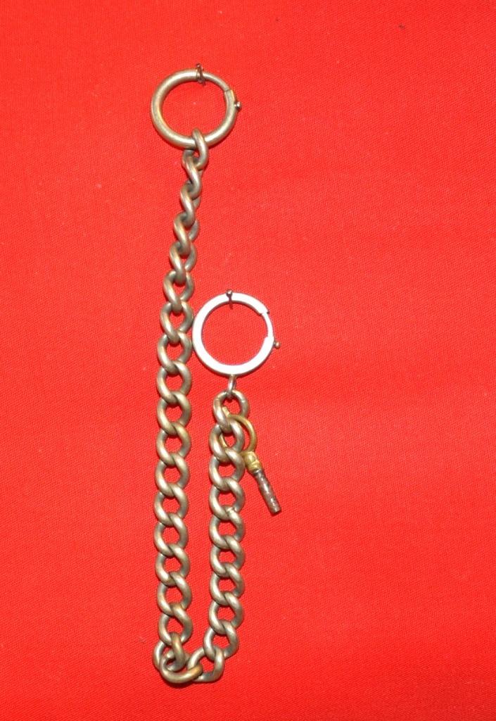 chaine pour montre gousset avec clé, Enlèvement ou Envoi, Autres matériaux, Autres types