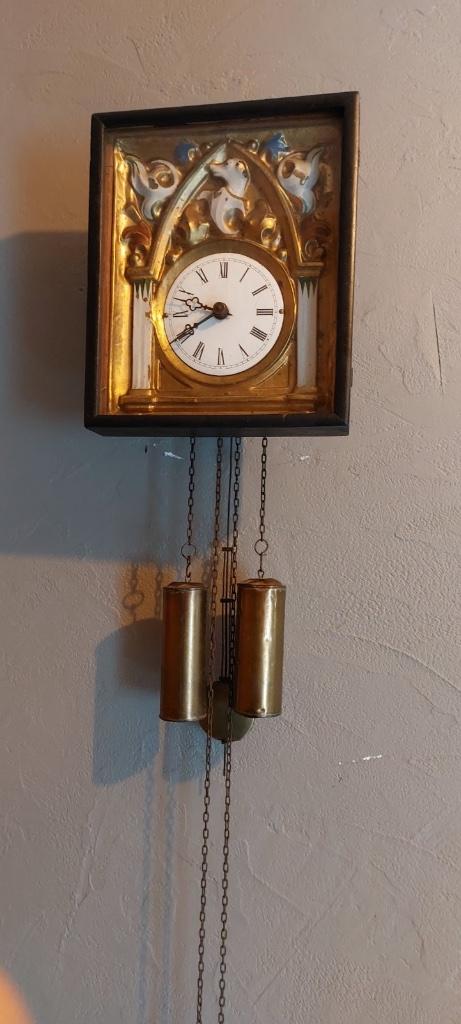 Super horloge style forêt noire 1800, Antiquités & Art, Enlèvement