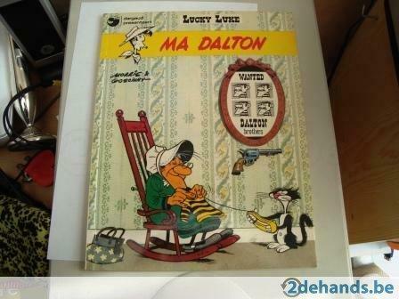 Strip 'Lucky Luke' nr. 7 - Ma Dalton, Ophalen of Verzenden, Gelezen, Morris