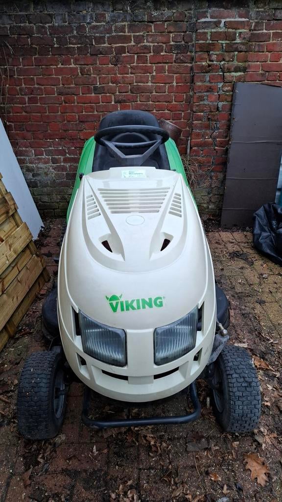 Zitmaaier viking te koop, Ophalen