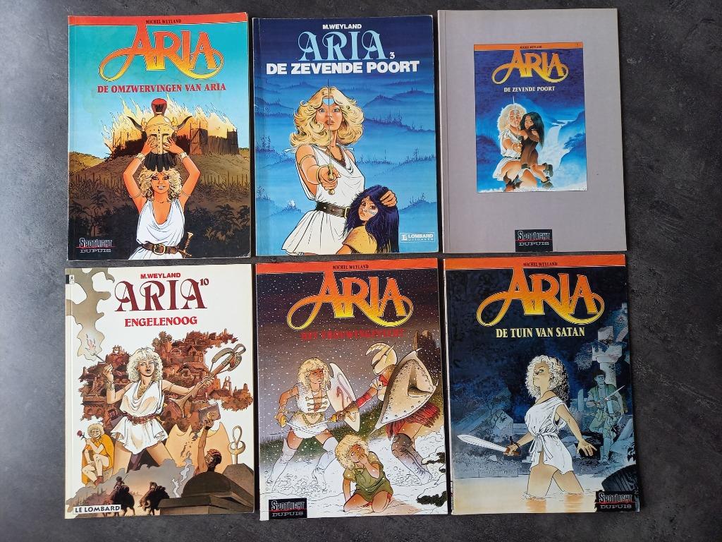 Strip Aria, Boeken, Stripverhalen, Gelezen, Ophalen of Verzenden