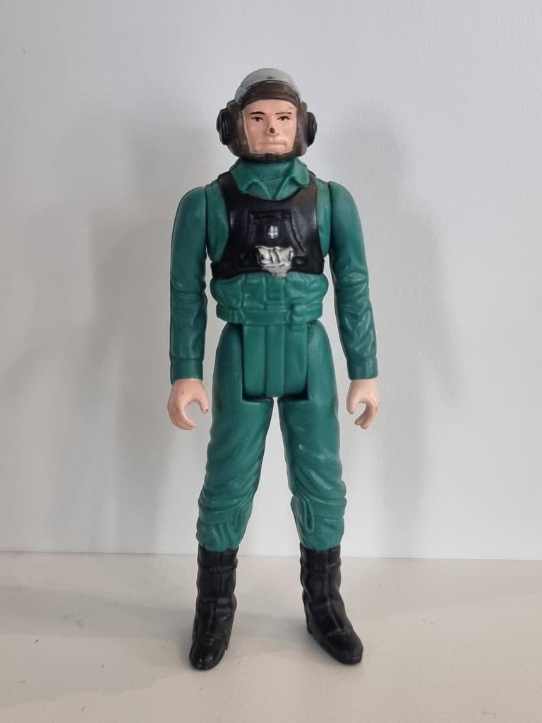 A-Wing pilot (last 17) @ Star Wars Vintage @ Kenner 1985, Collections, Enlèvement ou Envoi, Utilisé, Figurine