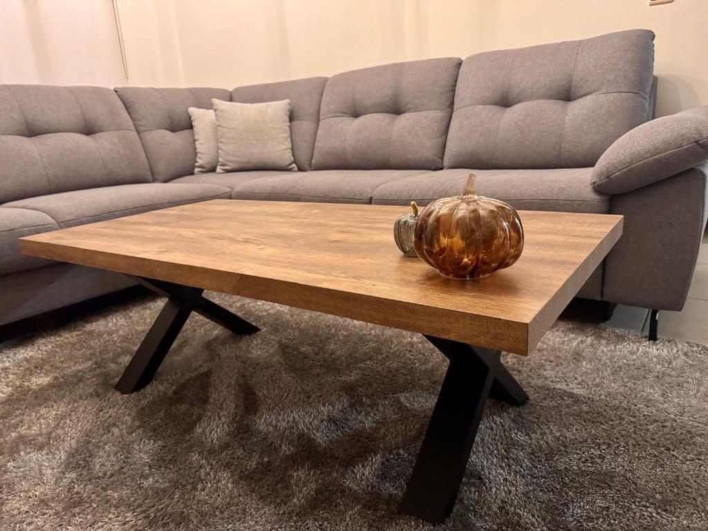 Krea Hoeksalon te koop met relax 1 jaar oud, Huis en Inrichting, Ophalen, Nieuw