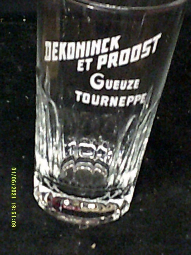 Gueuze.Geuze.Kriek.Caveau De Bruxelles.Tilquin.St Louis, Verzamelen, Biermerken, Ophalen of Verzenden, Zo goed als nieuw, Glas of Glazen