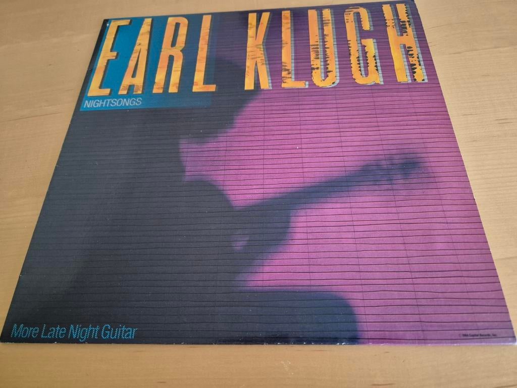 Earl Klugh LP 1984 Night Songs, Enlèvement ou Envoi, Utilisé, Jazz