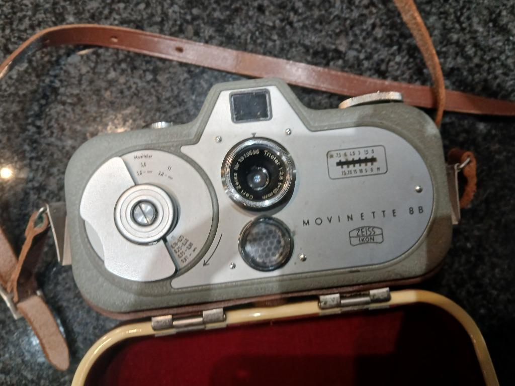 Movinette cam + Eumig projector, Ophalen, 1940 tot 1960, Filmcamera