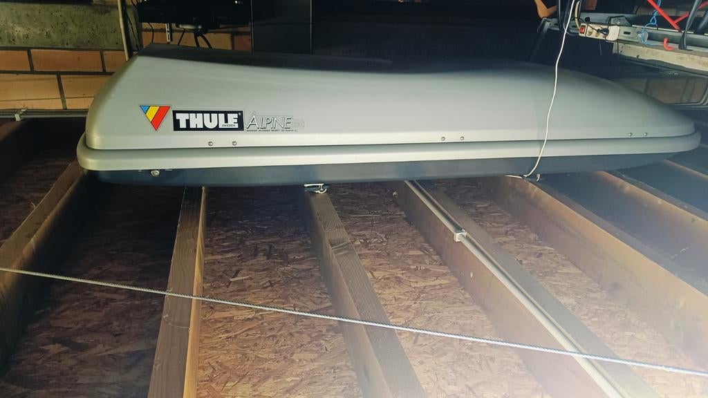 Thule dakkoffer Alpine 500, Autos : Divers, Coffres de toit, Enlèvement
