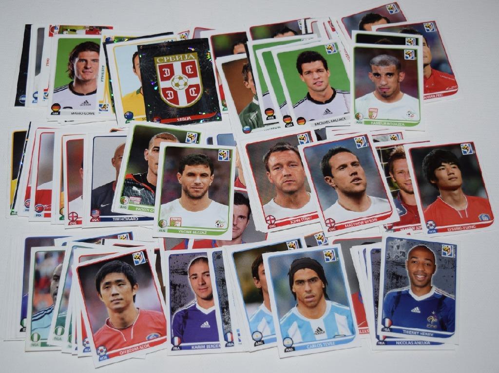 Panini / South Africa 2010 / 231 verschillende stickers, Verzamelen, Verzenden, Zo goed als nieuw, Poster, Plaatje of Sticker