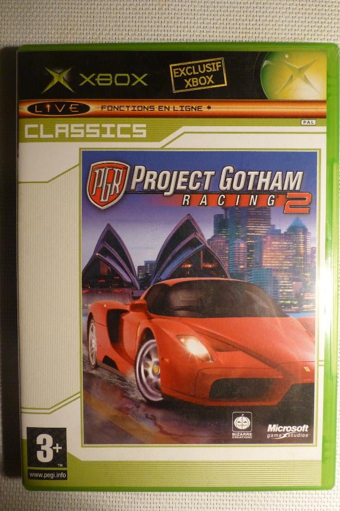 Jeu Xbox original Project Gotham Racing, Consoles de jeu & Jeux vidéo, Jeux | Xbox Original, Enlèvement ou Envoi, Comme neuf, Course et Pilotage
