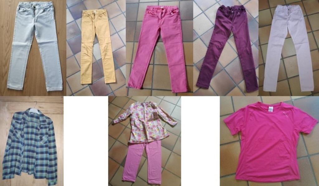 Lot de vêtements pour filles (14 ans), Enlèvement ou Envoi, Utilisé, Taille 164