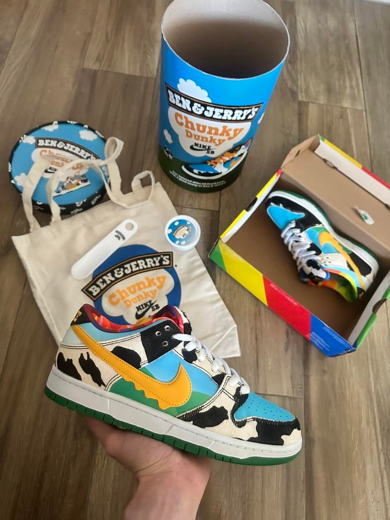 Nike SB Dunk Low Ben & Jerry's Chunky Dunky 43, Enlèvement ou Envoi, Neuf