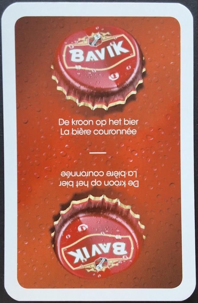 1 Speelkaart Bavik, Verzamelen, Ophalen of Verzenden
