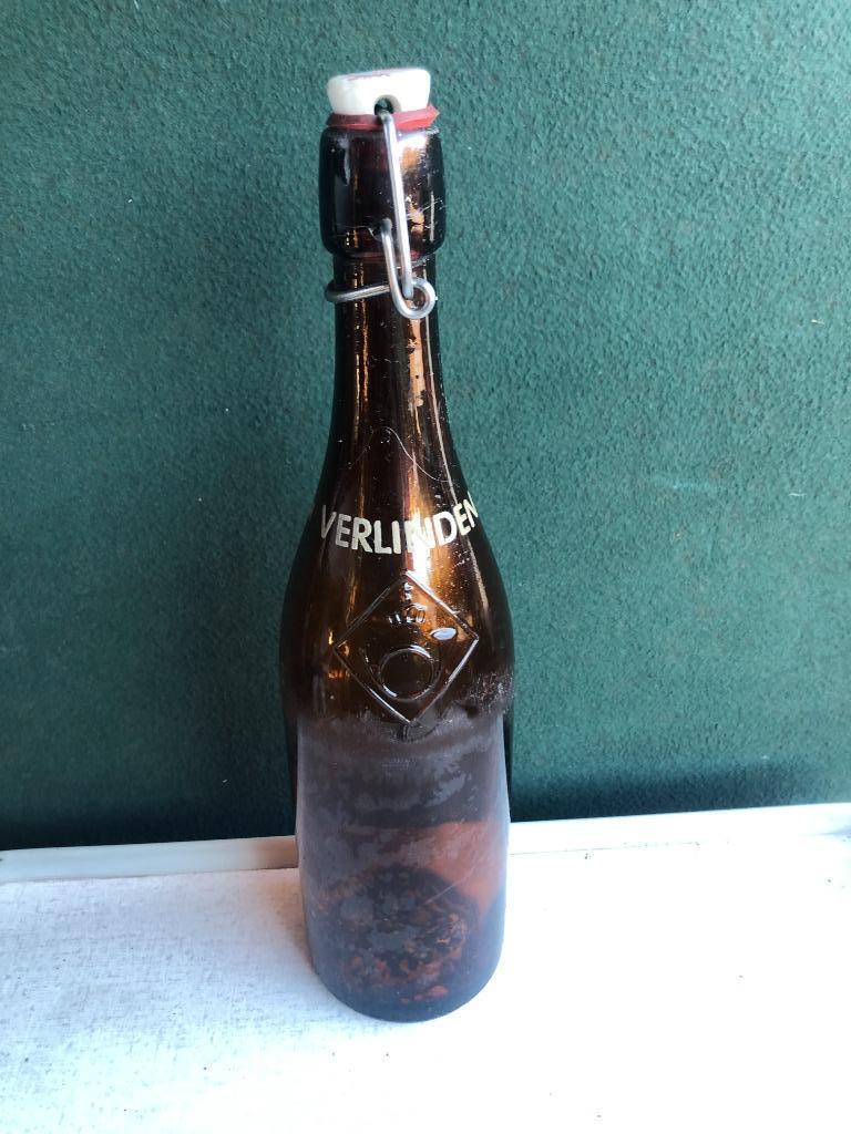 Verlinden Herselt 75 cl  1966, Verzamelen, Biermerken, Ophalen of Verzenden, Gebruikt, Flesje(s), Overige merken