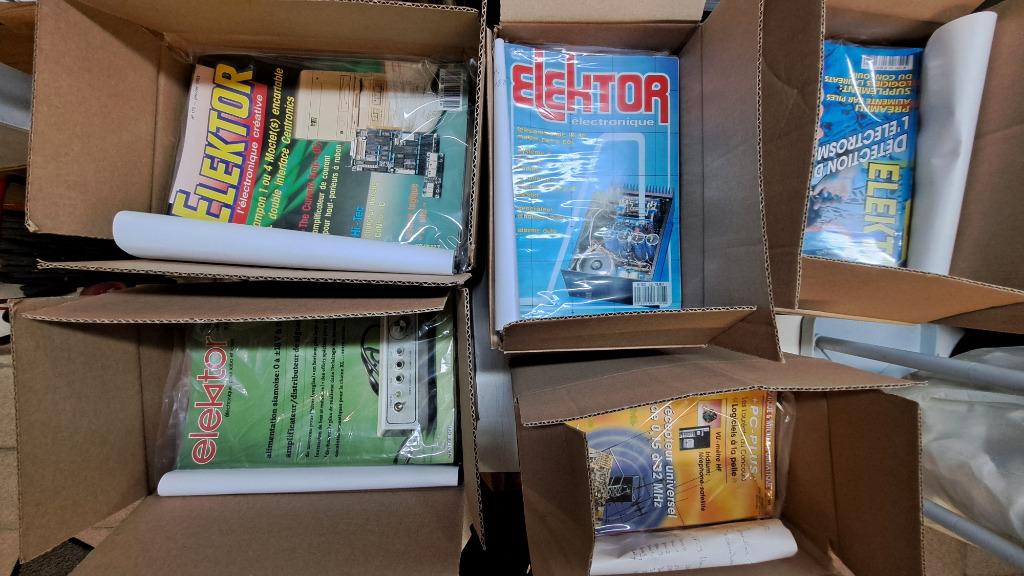 Magazine électronique ELEKTOR (français) n°1 à 258, Enlèvement, 1980 à nos jours, Journal ou Magazine
